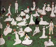 Kasimir Malevich Society-s lie fallow Sweden oil painting artist